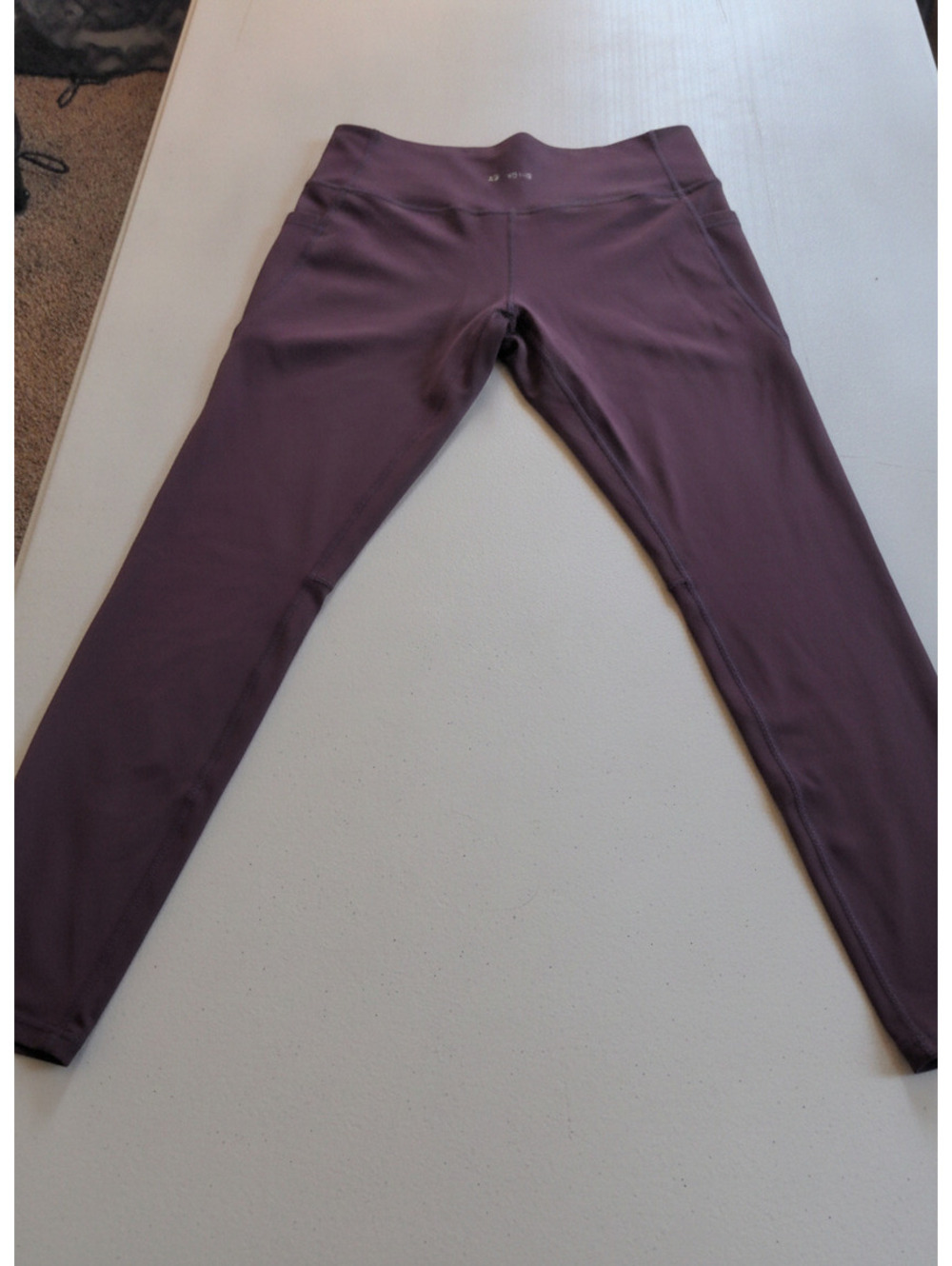 Plum Full-Length Performance Leggings